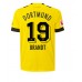Billige Borussia Dortmund Julian Brandt #19 Hjemmetrøye 2022-23 Kortermet